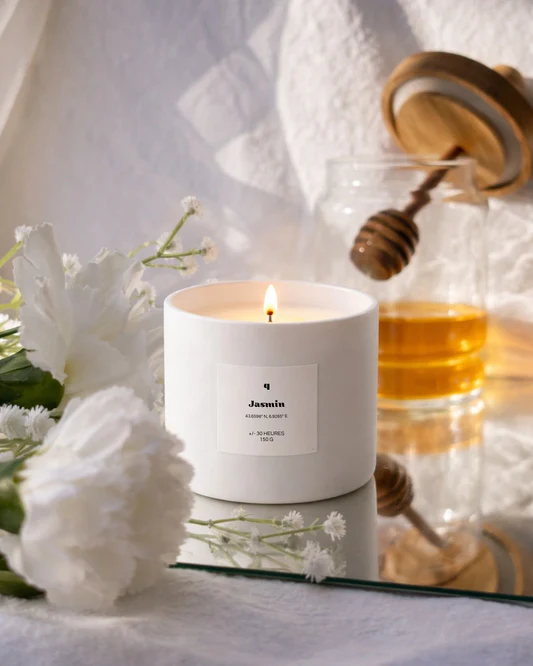 vaya bougie parfumee naturelle jasmin